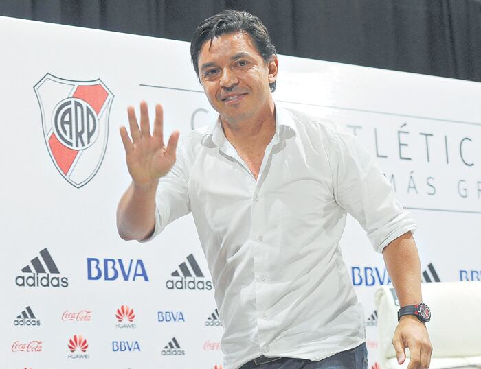 Gallardo afirmó que el fútbol argentino genera “mucho desgaste”.