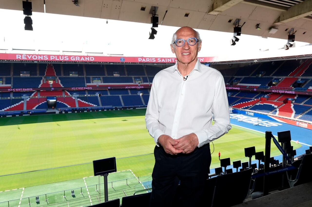 Bianchi jugó 80 partidos y metió 71 goles en París Saint Germain