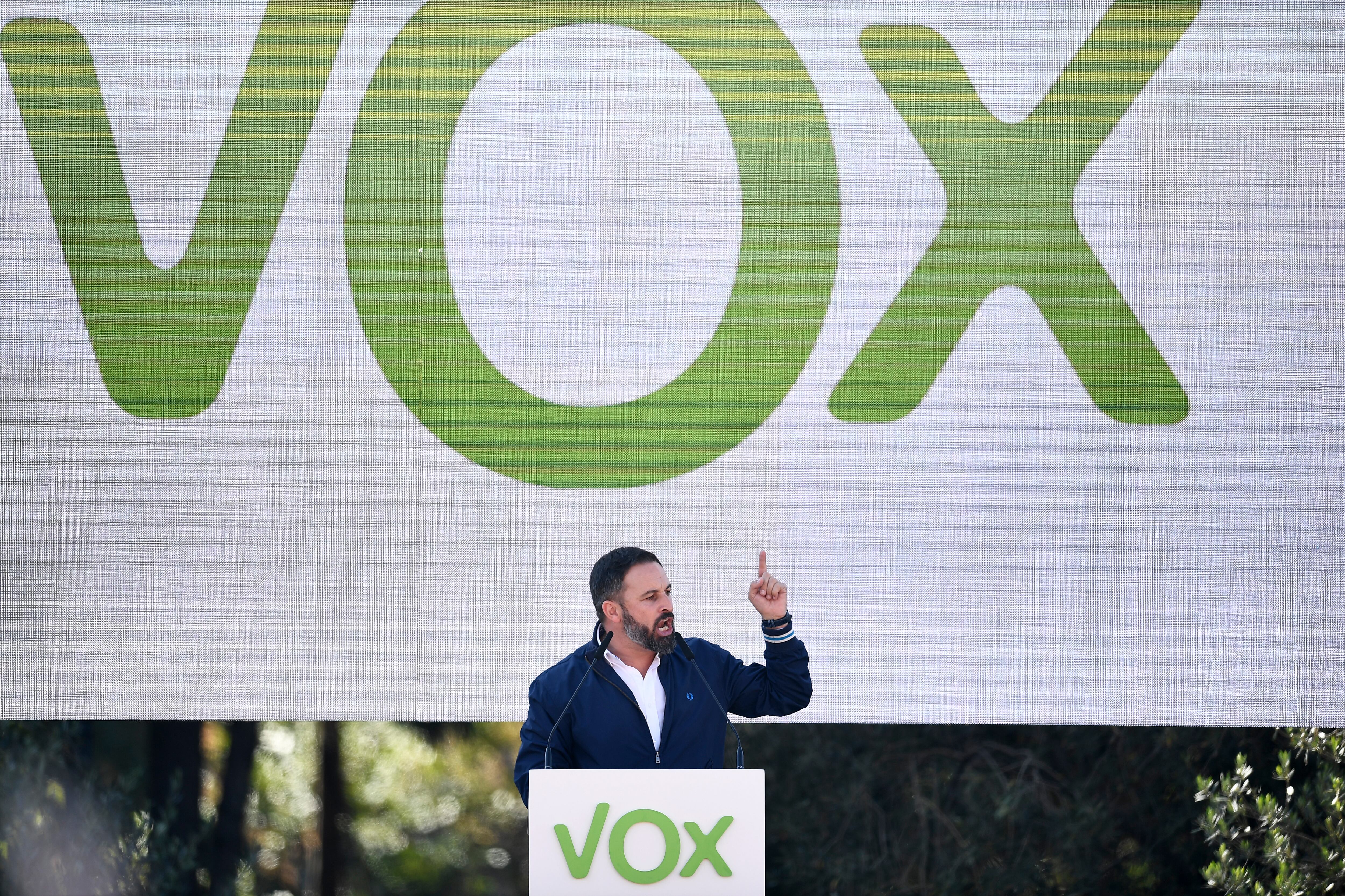 Santiago Abascal, líder de Vox.