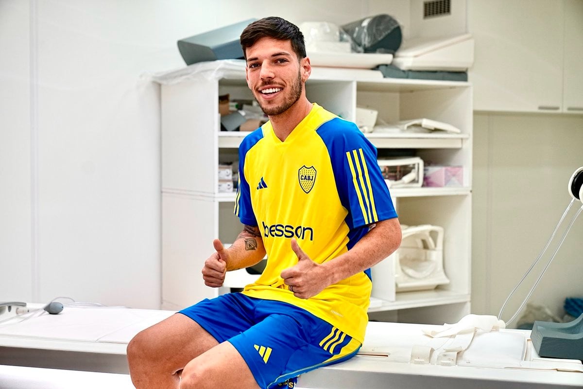 Agustín Martegani ya se hizo la revisión médica y está a disposición del DT Martínez