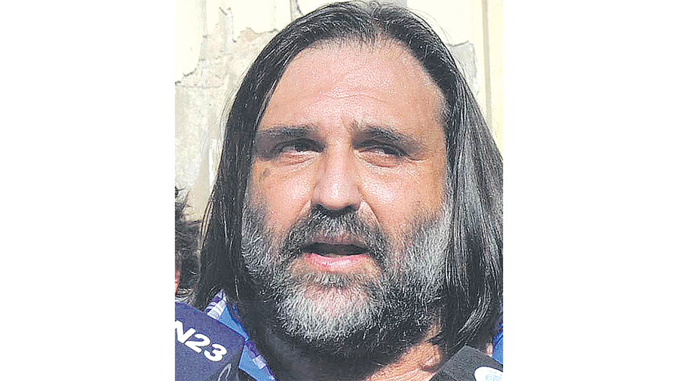 Baradel encabezó la delegación.