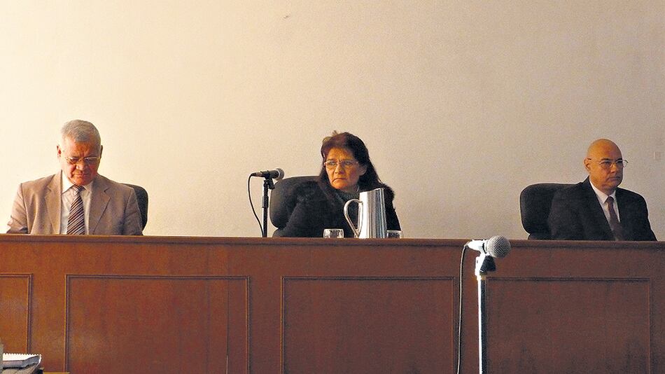 El Tribunal Penal 1 de Oberá que renunció tras las denuncias y los reclamos de apartamiento.
