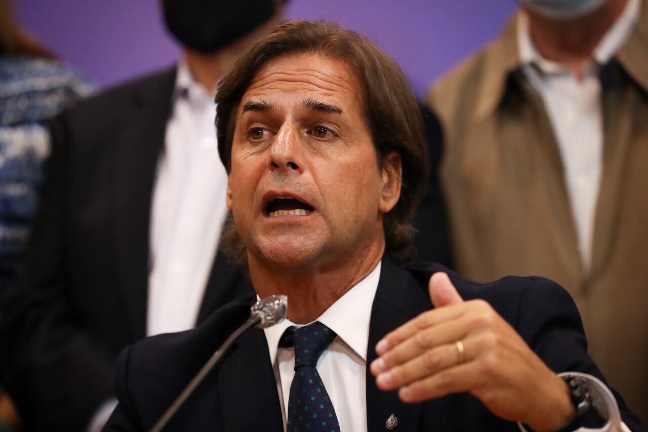 Luis Lacalle Pou habló tras el referéndum sobre la LUC.