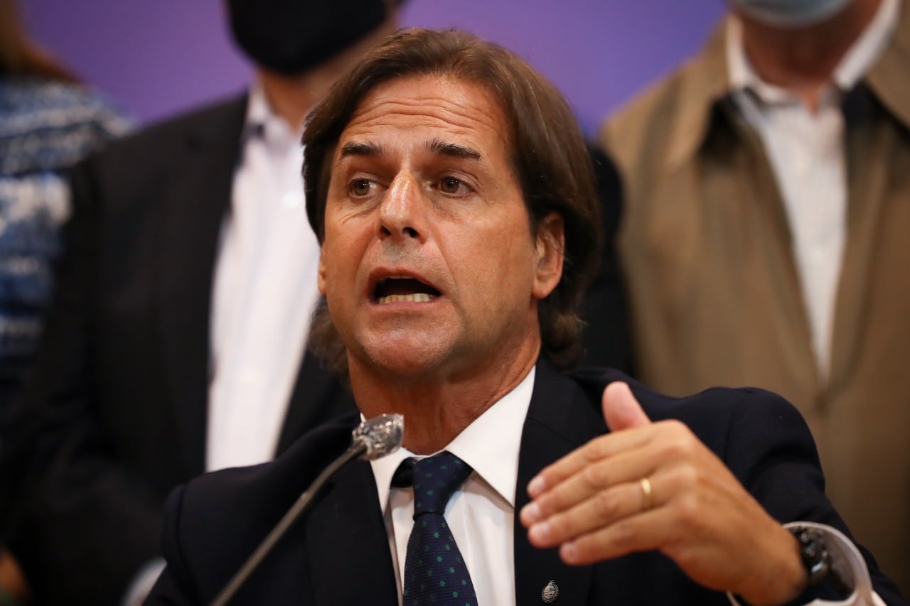 Luis Lacalle Pou habló tras el referéndum sobre la LUC.