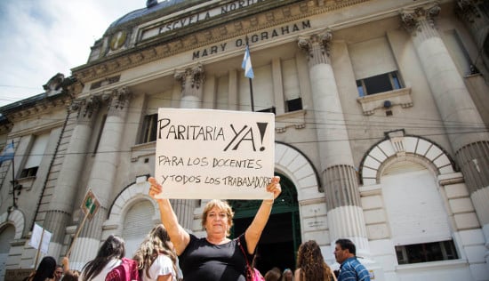La Justicia intimó al Gobierno a convocar a la paritaria docente.