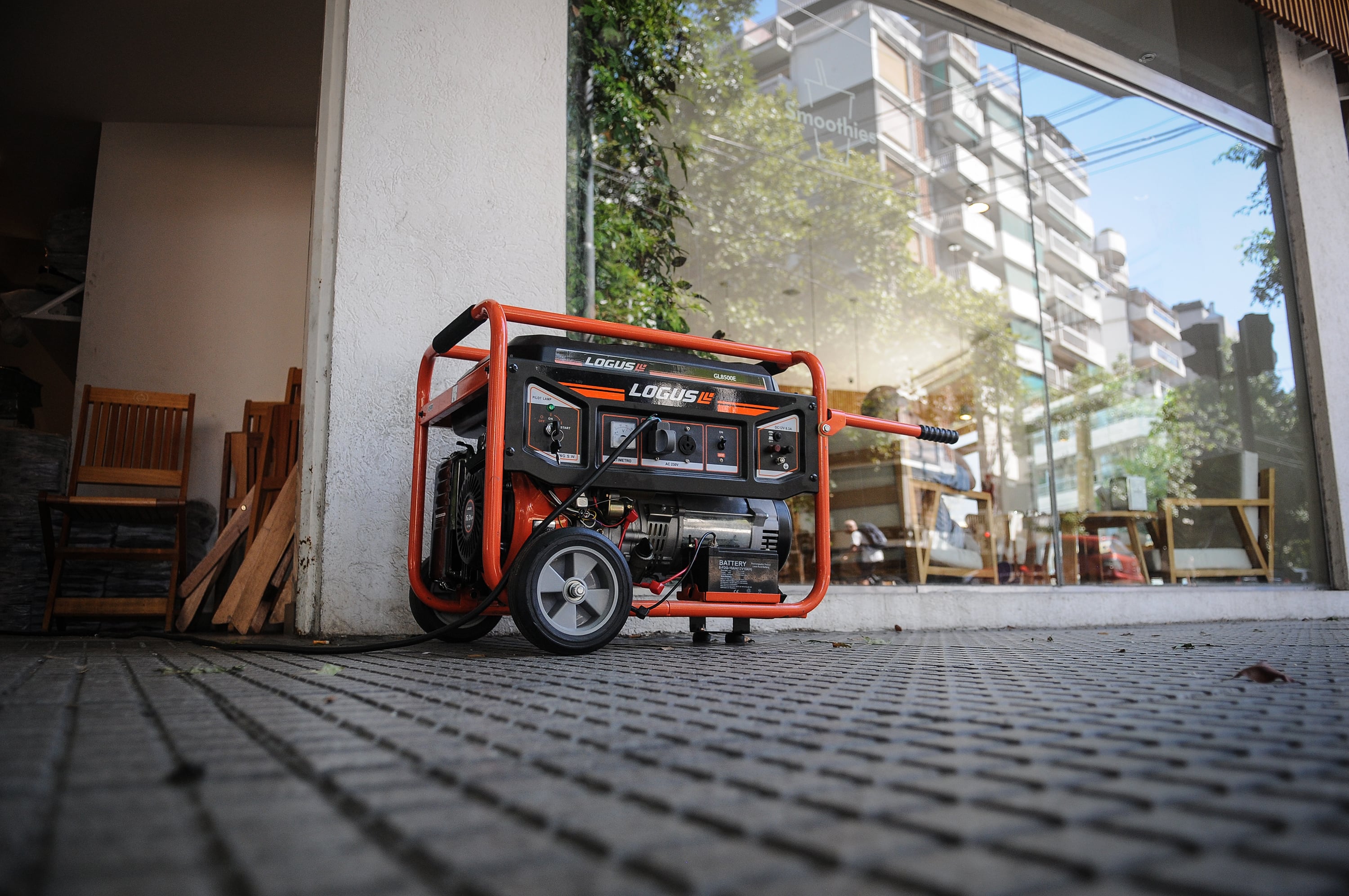 Los generadores eléctricos, única solución.