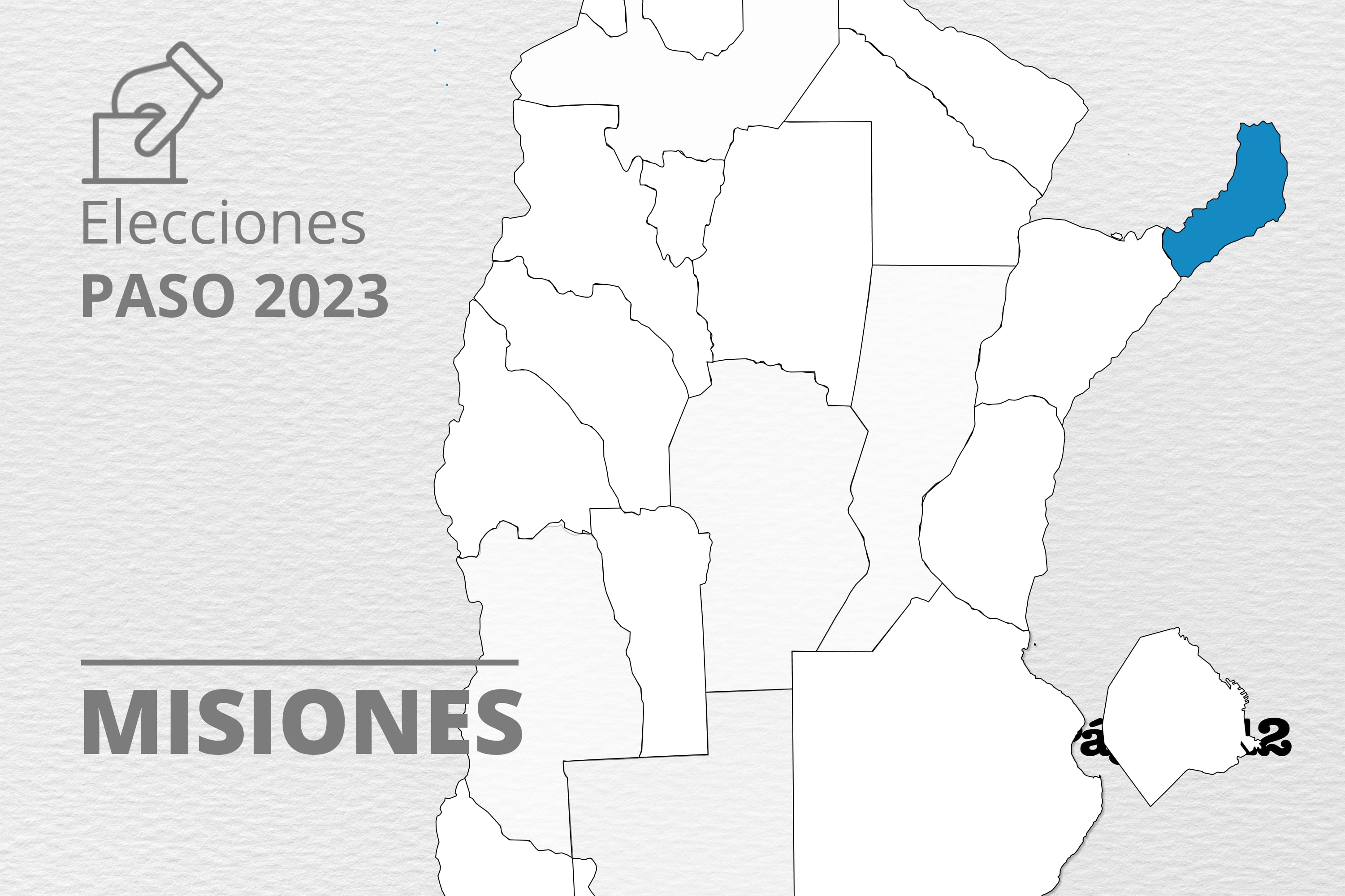 Resultados Elecciones PASO 2023 en Misiones.