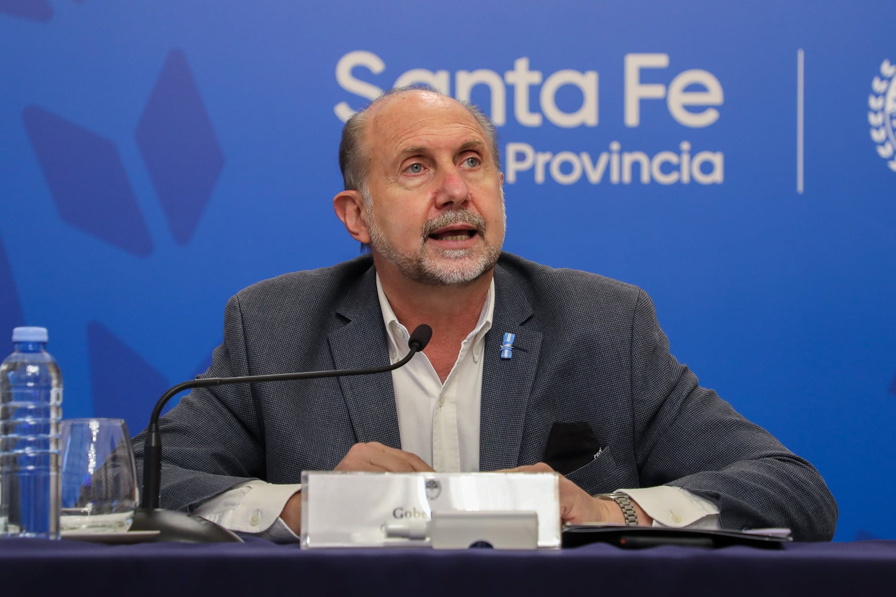 Perotti destacó el ritmo de vacunación que tiene la provincia de Santa Fe.