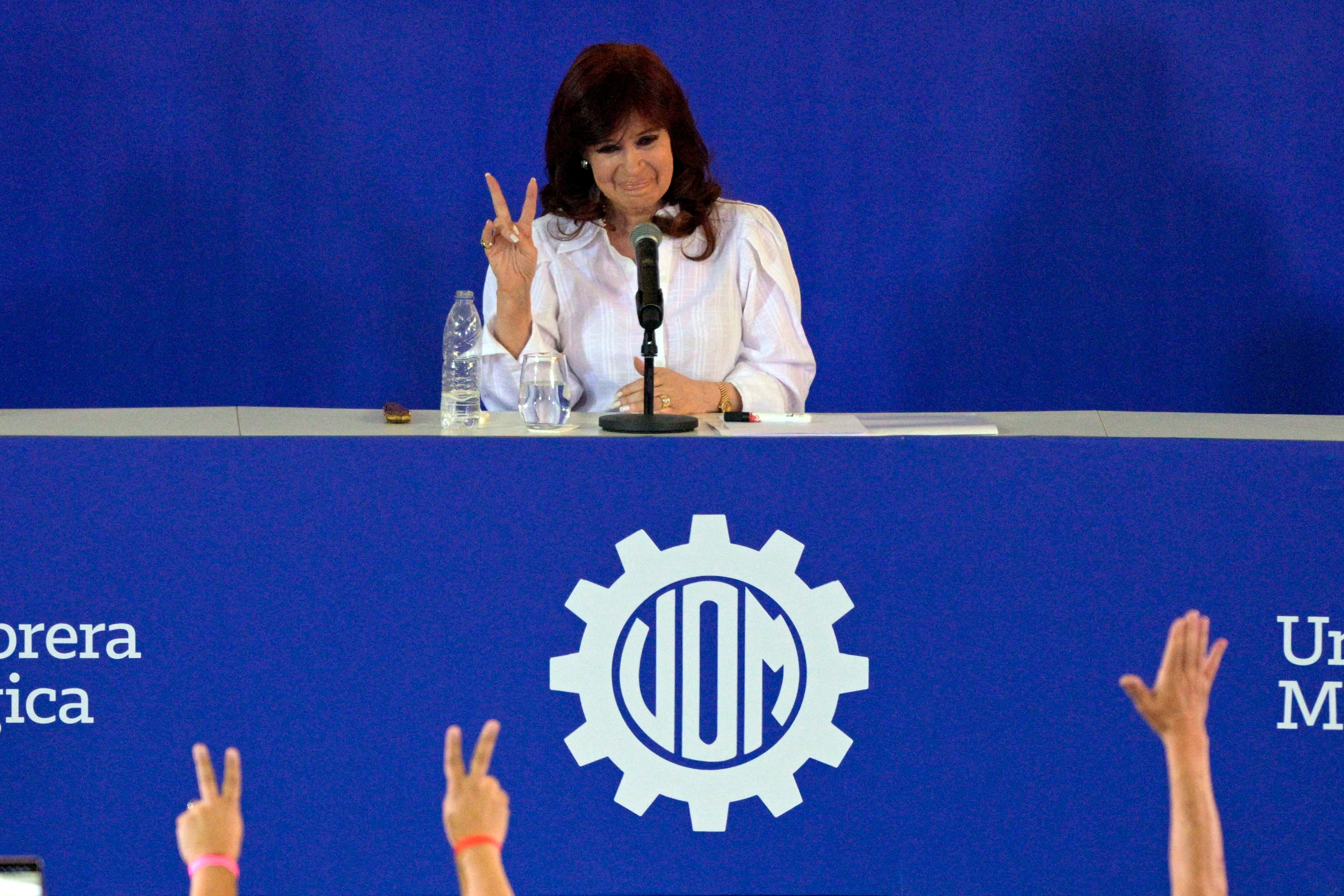 Cristina Kirchner duplicó la apuesta.