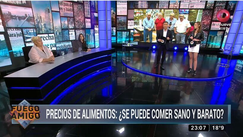 Foto: Fuego Amigo, Canal Nueve