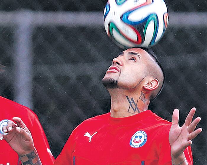 Arturo Vidal, el gran ausente. 