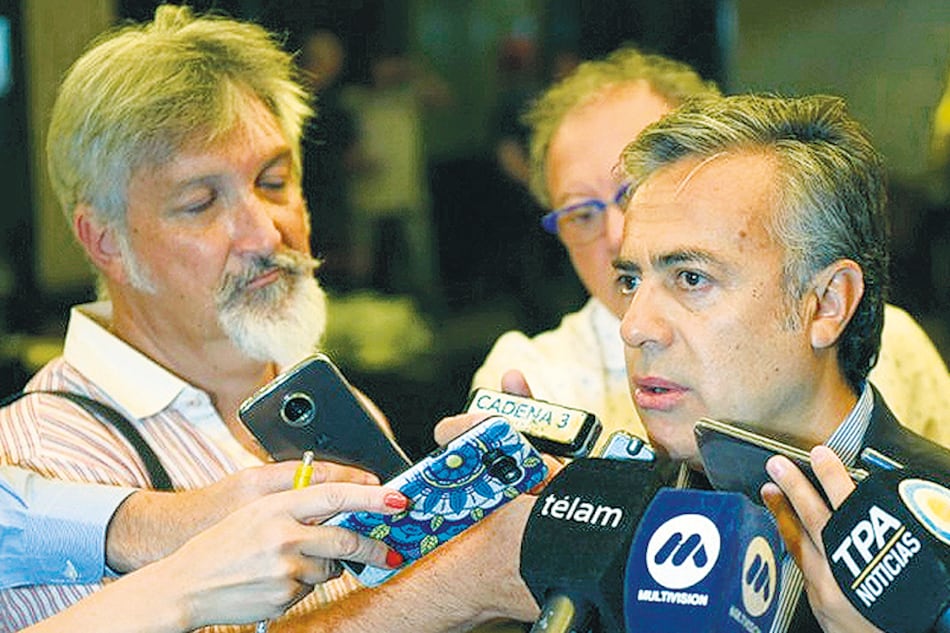 El gobernador de Mendoza, Alfredo Cornejo, no impulsó el protocolo sobre aborto no punible.