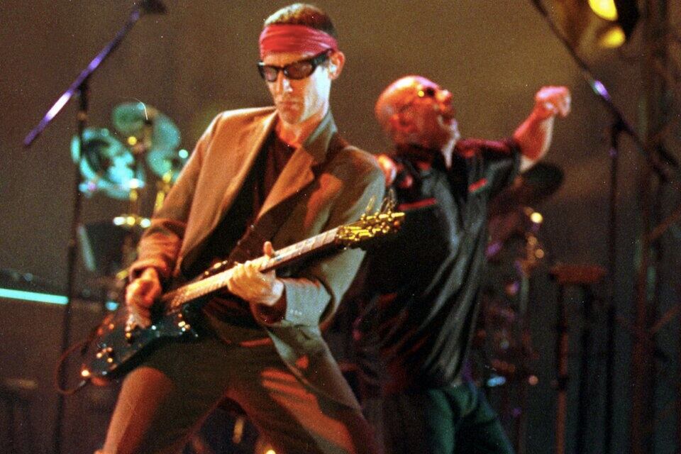 Skay Beilinson y el Indio Solari