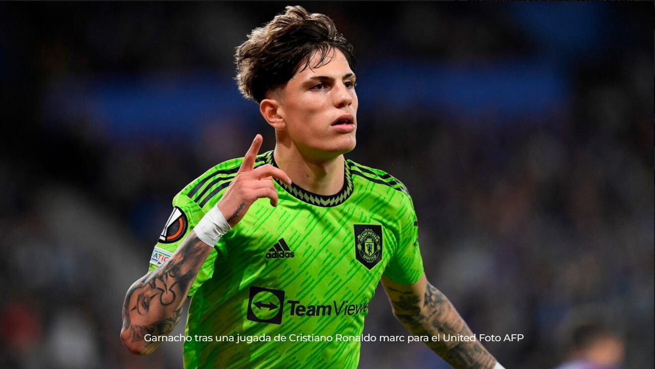 Alejandro Garnacho fue convocado para la selección argentina