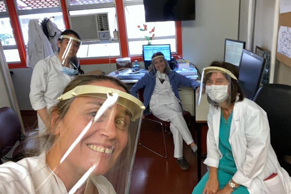 Mariela Antoniska, exarquera de Las Leonas y pediatra del sistema de salud pública.