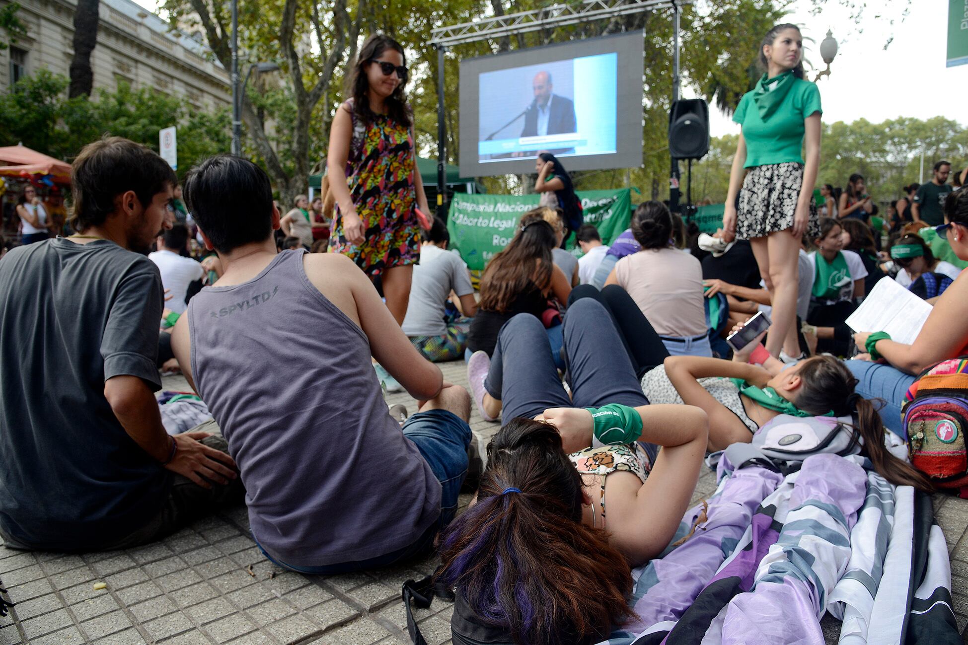 Desde el Congreso, Caruana contó que la ciudad lleva 30 años en materia de salud sexual.