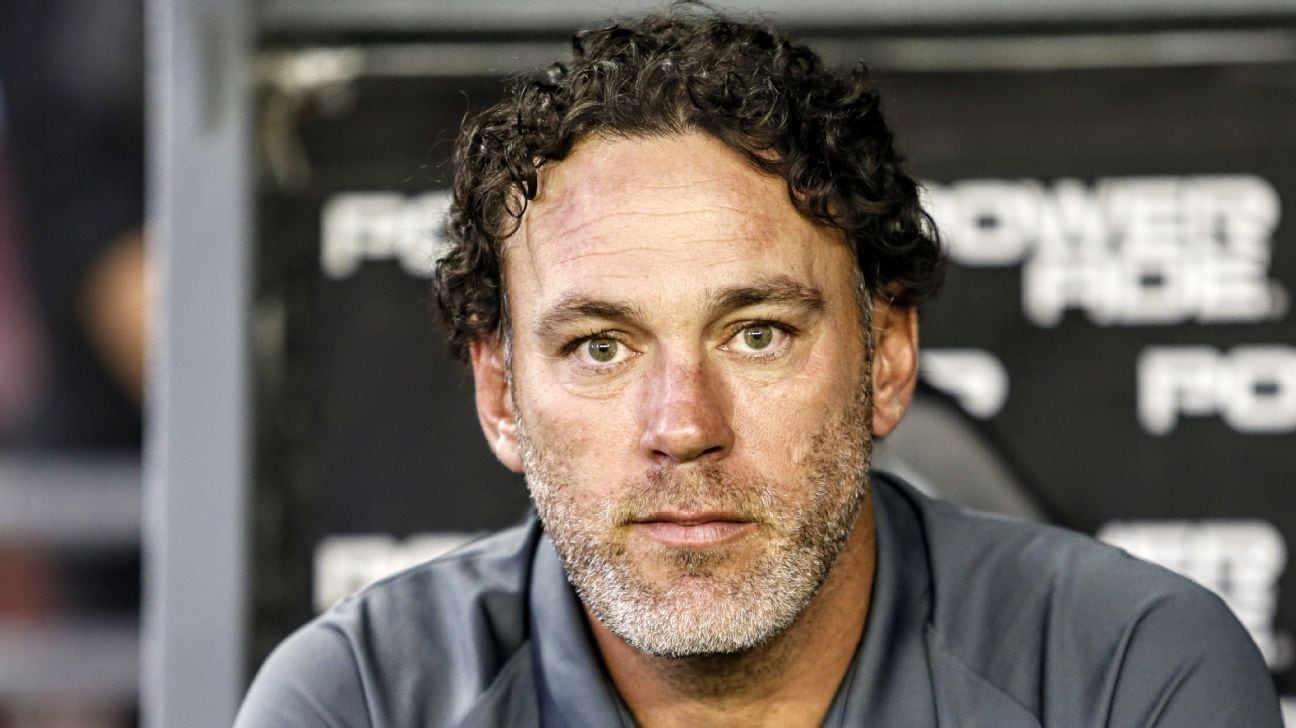 El entrenador Gabriel Milito