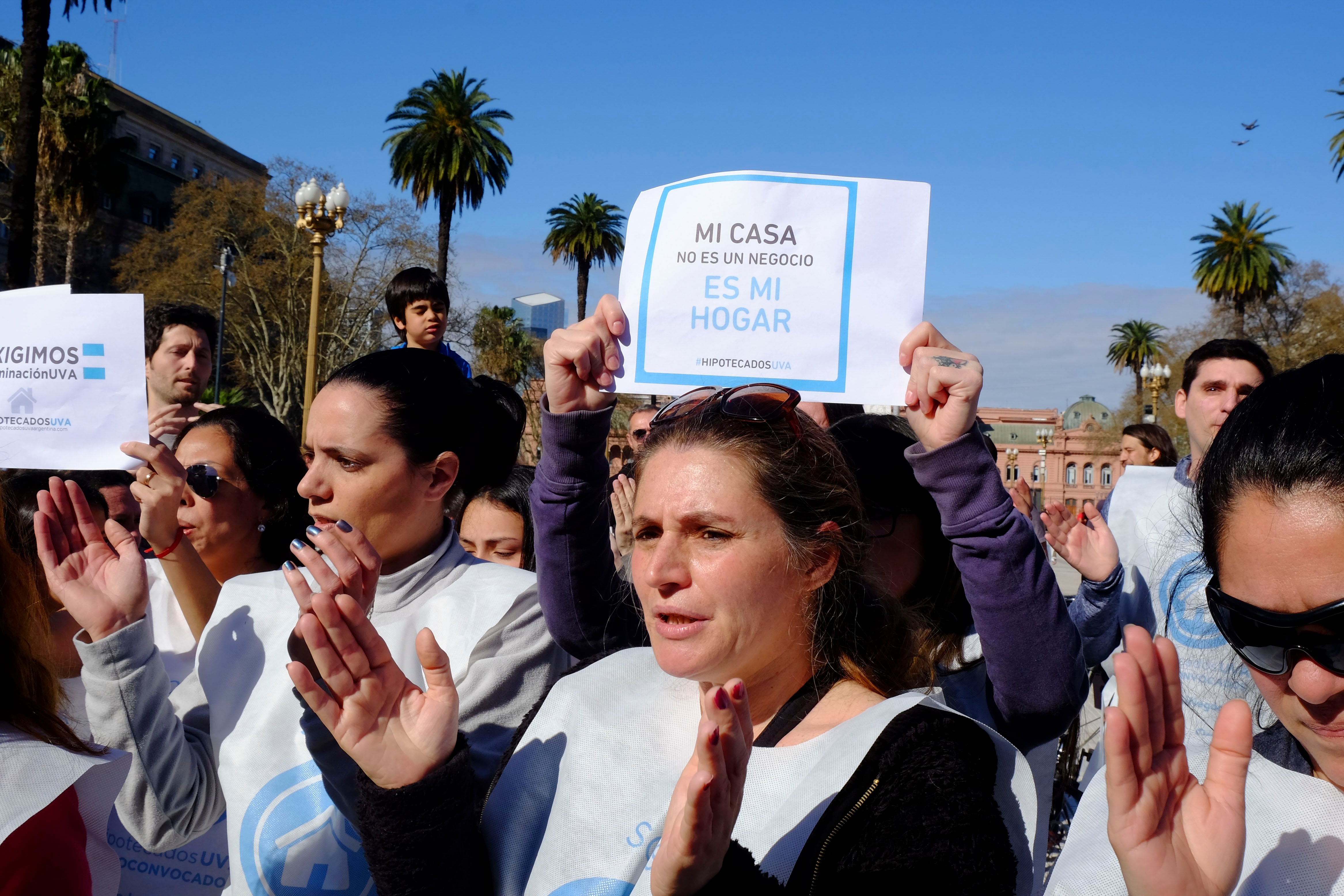 El colectivo de hipotecados UVA reclama salir del sistema actual de indexación.