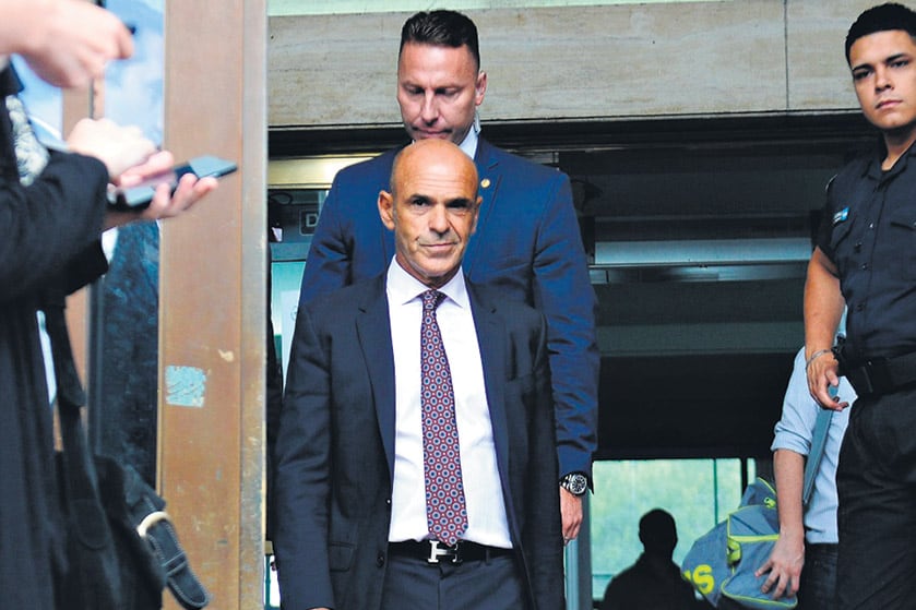 El titular de la AFI, Gustavo Arribas, con buenos amigos en la Justicia.