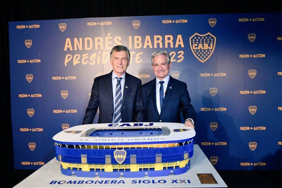 Macri no descartó una candidatura en las elecciones de Boca: "Estoy trabajando activamente". Imagen: Twitter Andrés Ibarra
