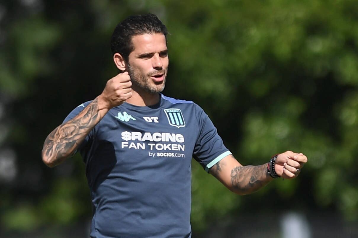Fernando Gago es el técnico de Racing