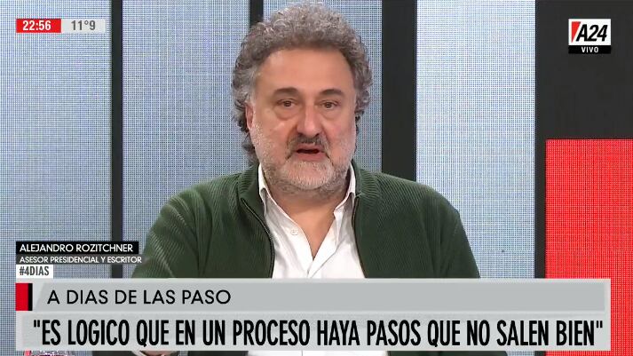 Alejandro Rozitchner es uno de los asesores del presidente Mauricio Macri. 