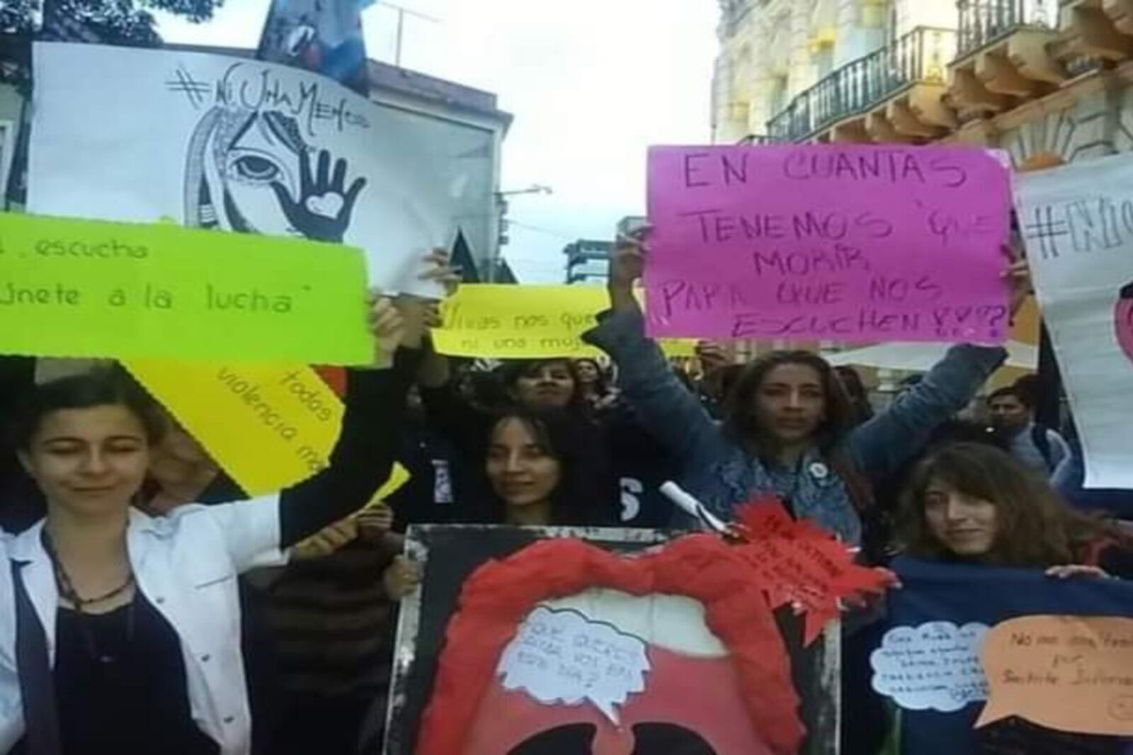 Activistas feministas de Salta
