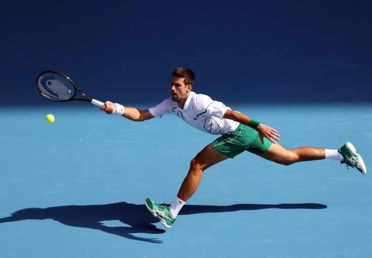 Novak Djokovic, ganador en Australia.