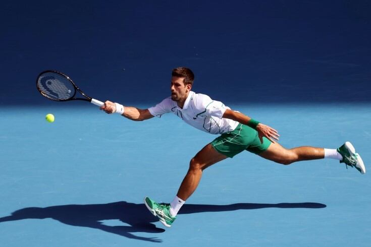 Novak Djokovic, ganador en Australia.