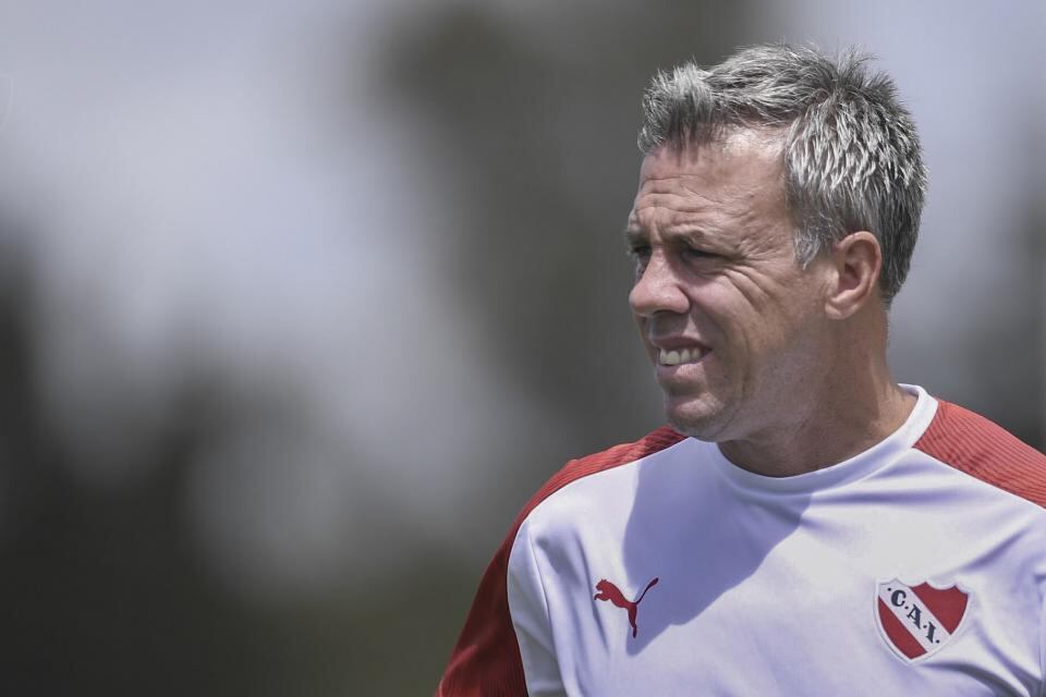 Lucas Pusineri, DT de Independiente.
