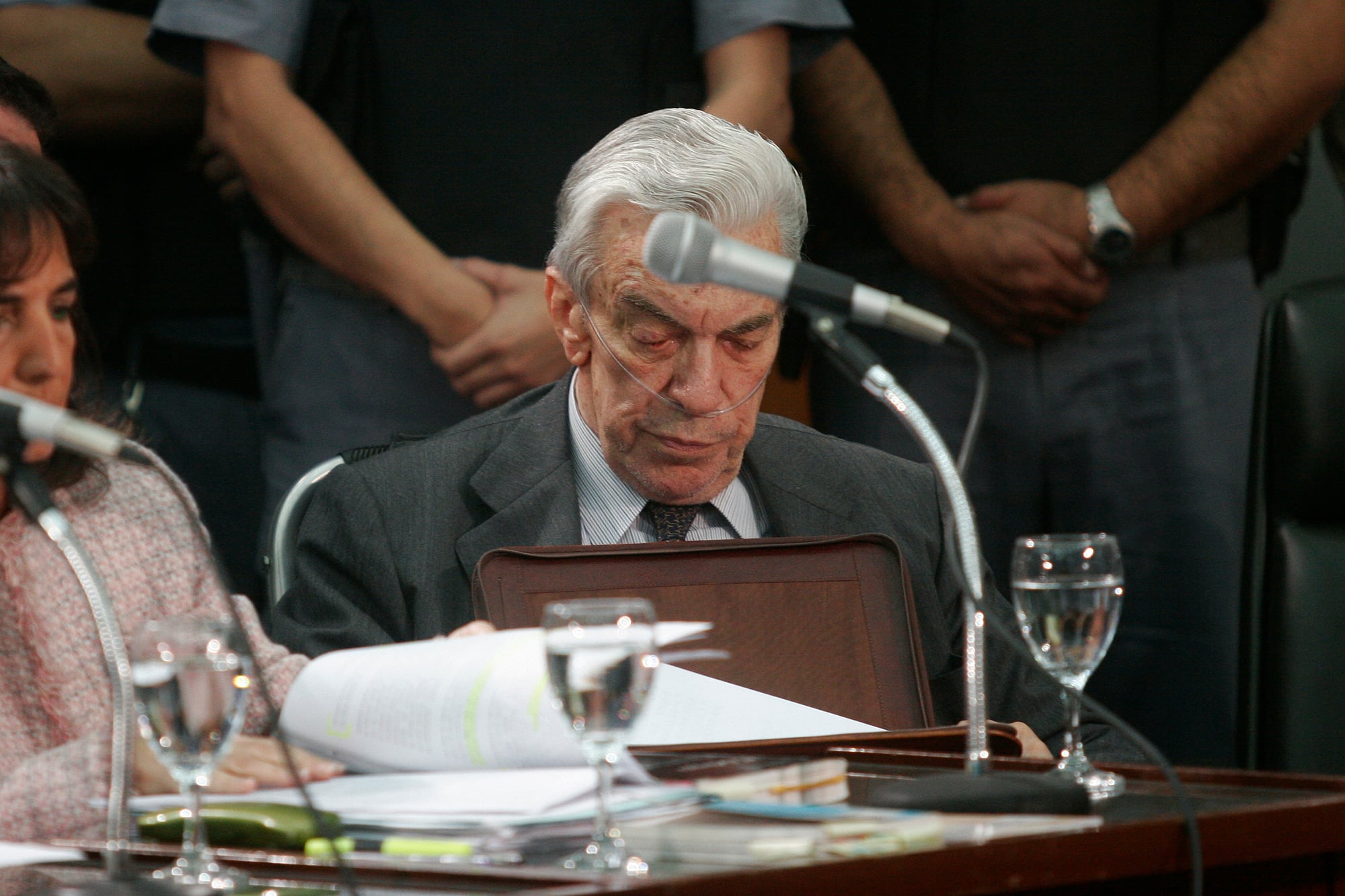 Entre llantos, Bussi reconoció el plan sistemático previo al derrocamiento del gobierno de Isabel Perón.