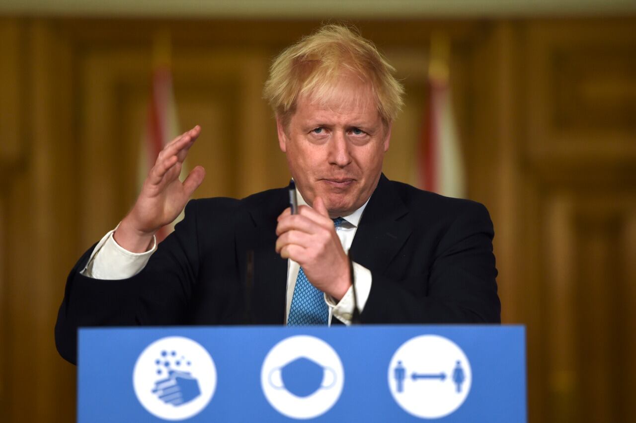 Boris Johnson alertó que el Brexit podría llegar sin acuerdo con la UE.