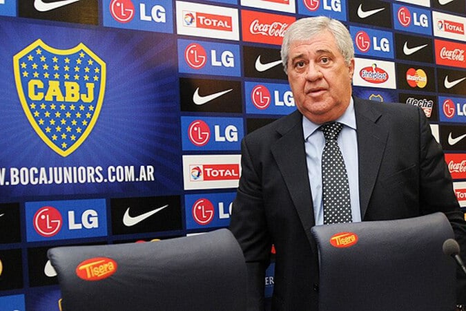 Jorge Amor Ameal, presidente de Boca.
