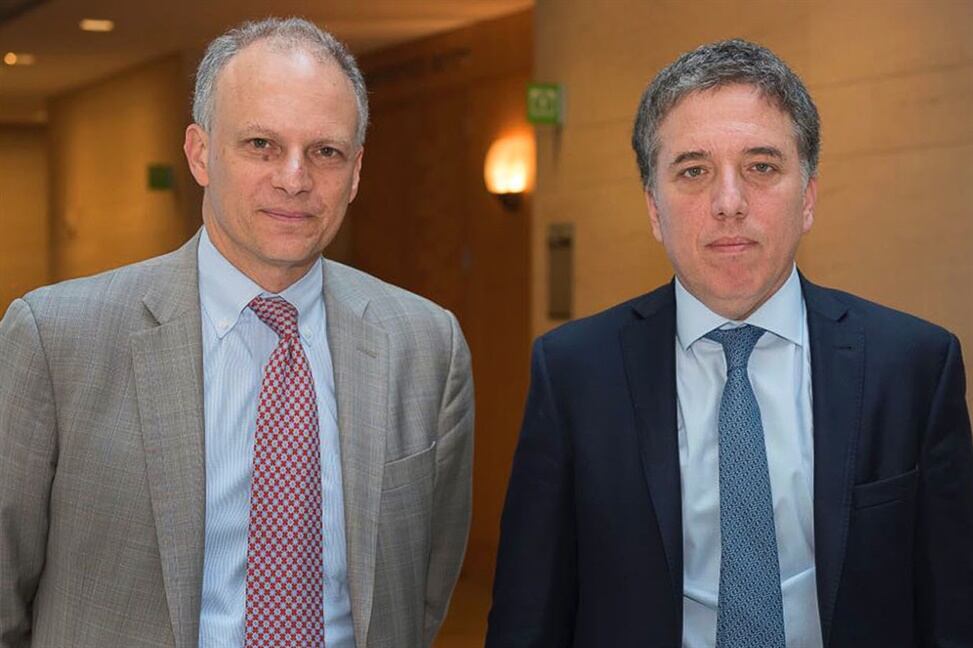Dujovne estuvo hoy con Alejandro Werner, director del Departamento del Hemisferio Occidental del FMI.
