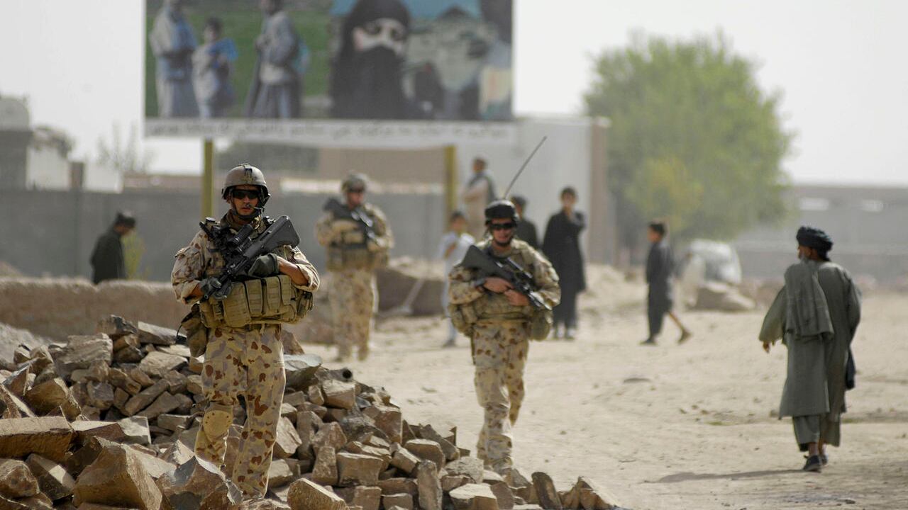 Imagen de archivo de tropas australianas en Afganistán.