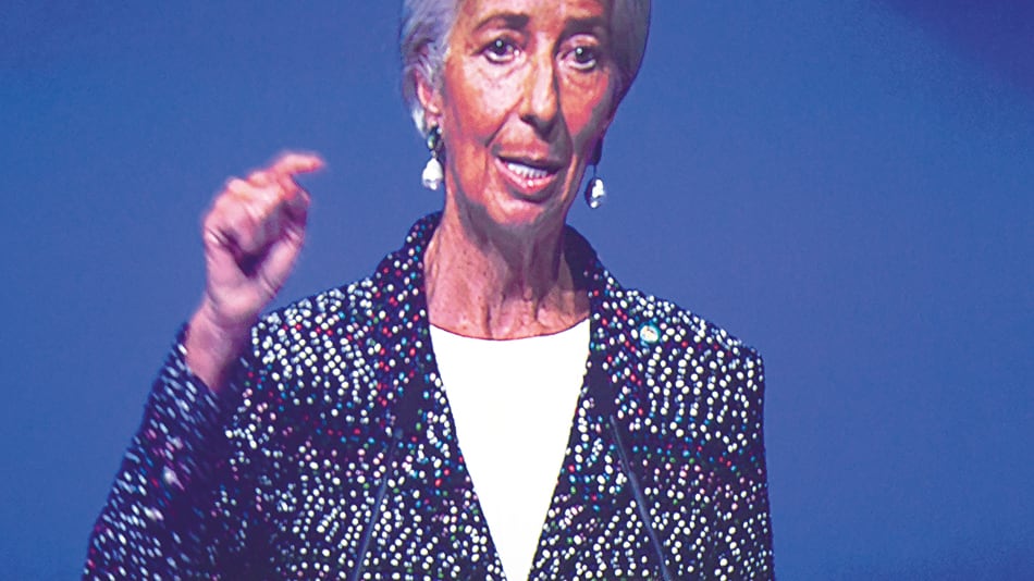 Lagarde elogió el viernes el avance de la negociación.