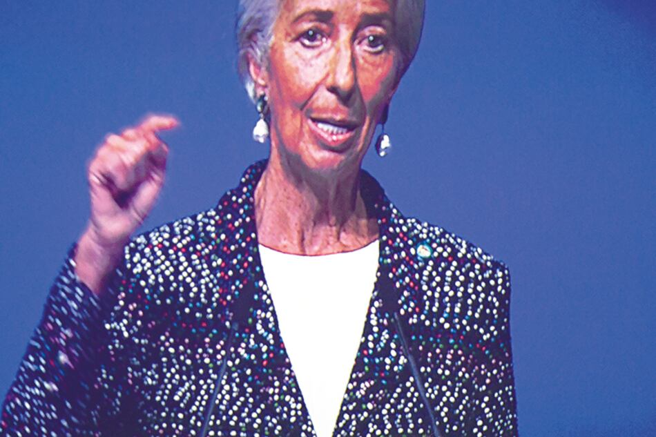 Lagarde elogió el viernes el avance de la negociación.