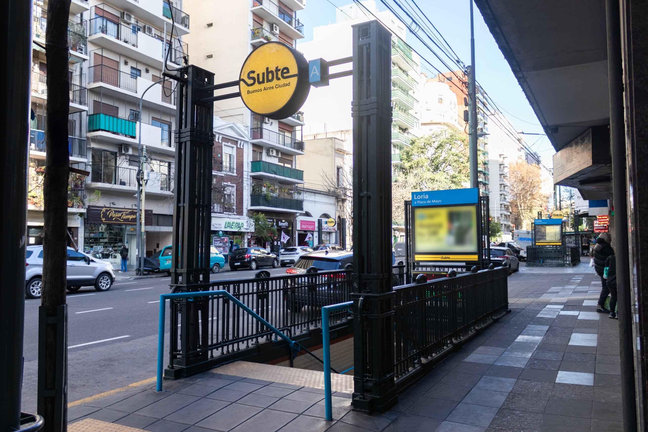 Subte: el lunes cierra la estación Loria de la línea A por obras de renovación