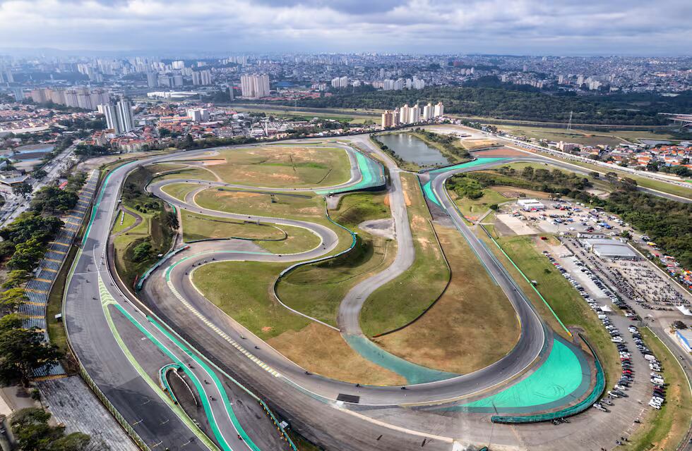 El circuito Interlagos.
