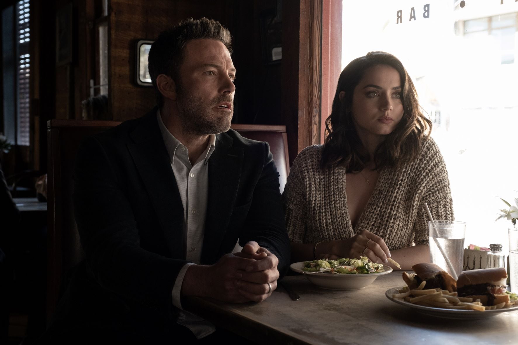 Ben Affleck y Ana de Armas, una pareja complicada.