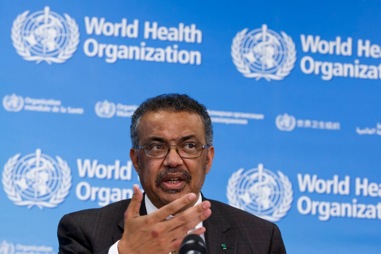 Tedros Adhanom Ghebreyesus, director general de la OMS.