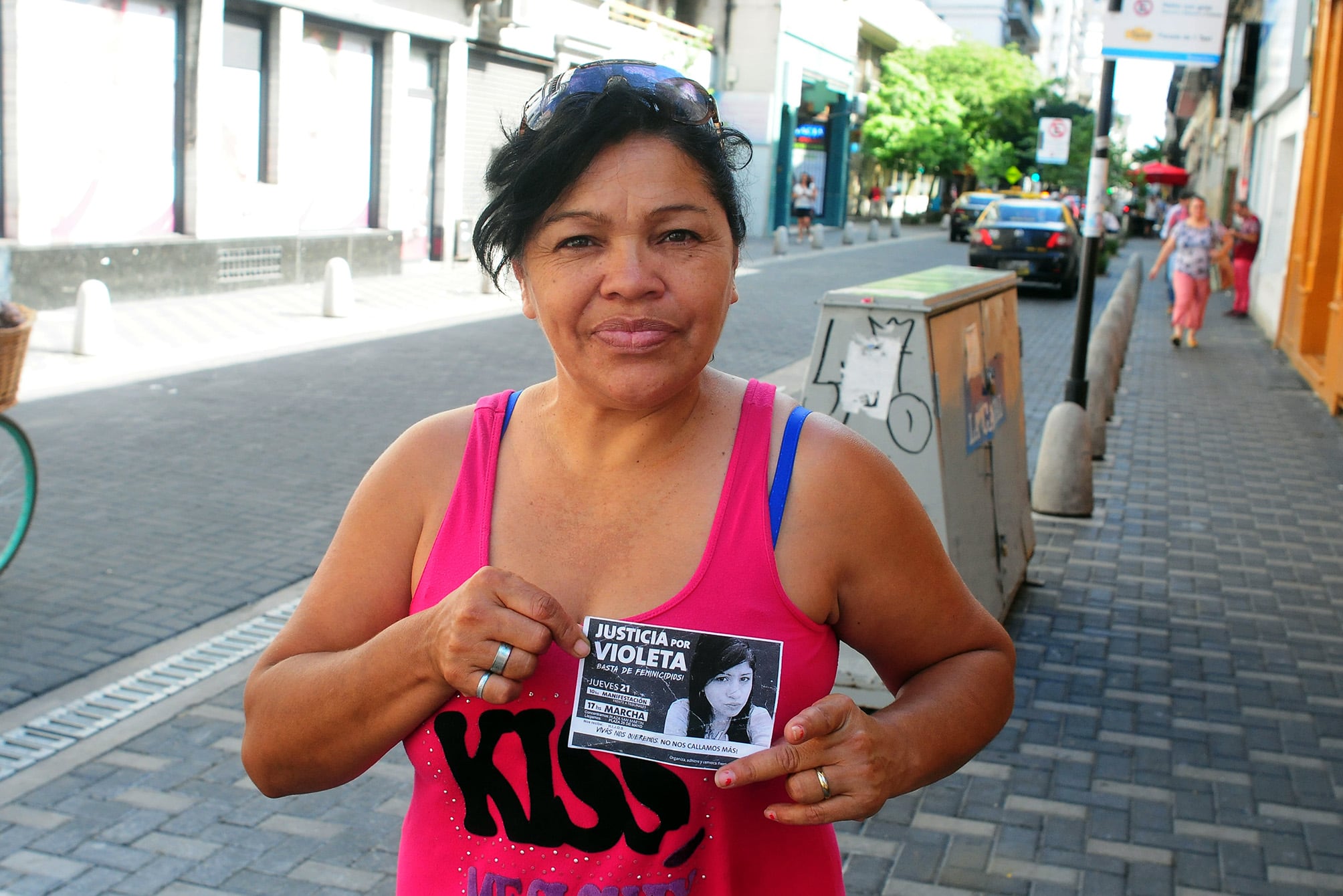 La madre no logró que el fiscal Pinto la atienda. Convoca a un acto para el miércoles.