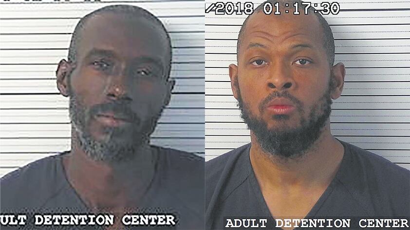 Siraj Wahhaj y Lucas Morten, detenidos por abuso de menores en Nueva México.