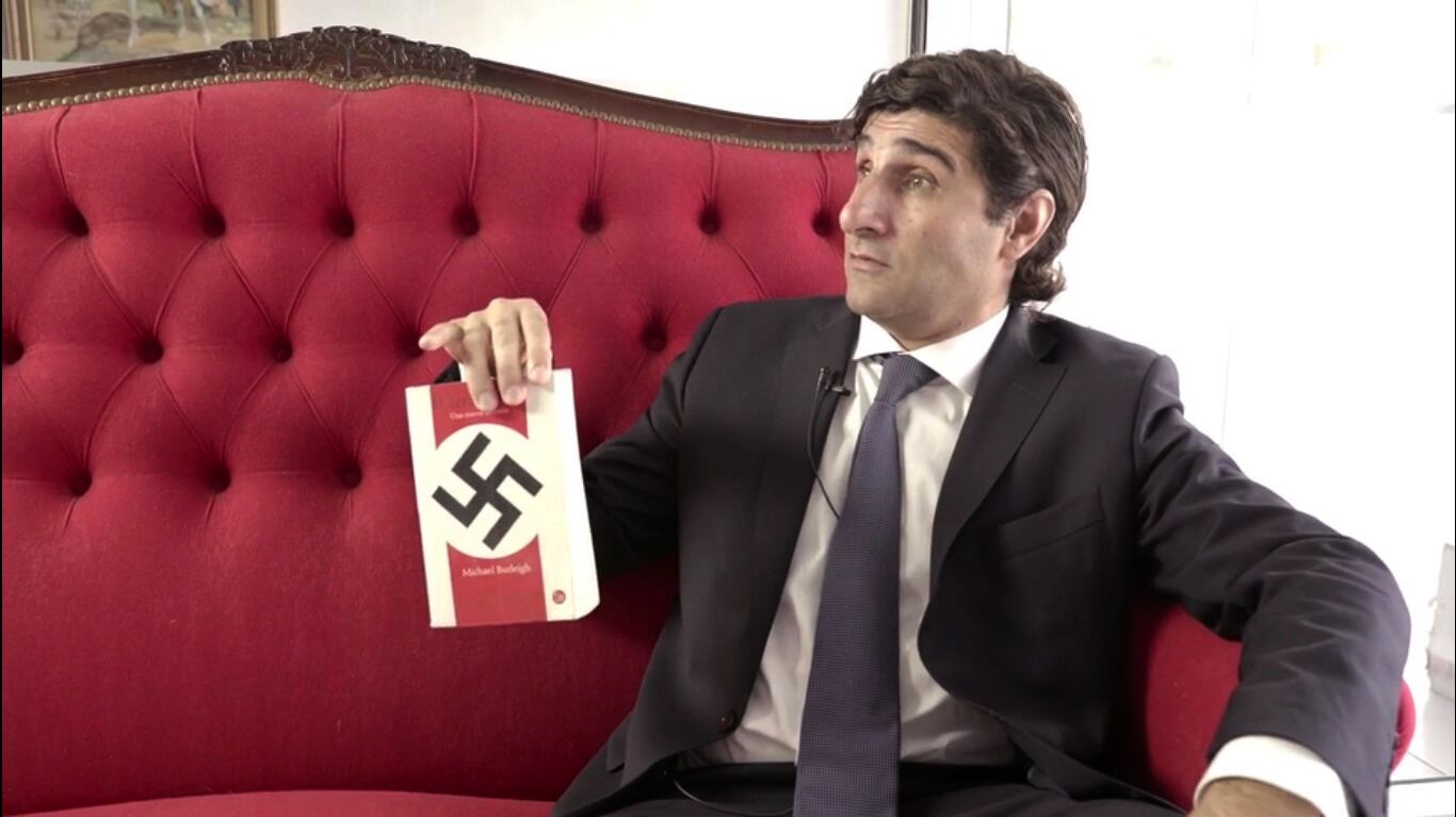 Cristian Moix, abogado defensor de siete condenados por ataques neonazis en Mar del Plata.