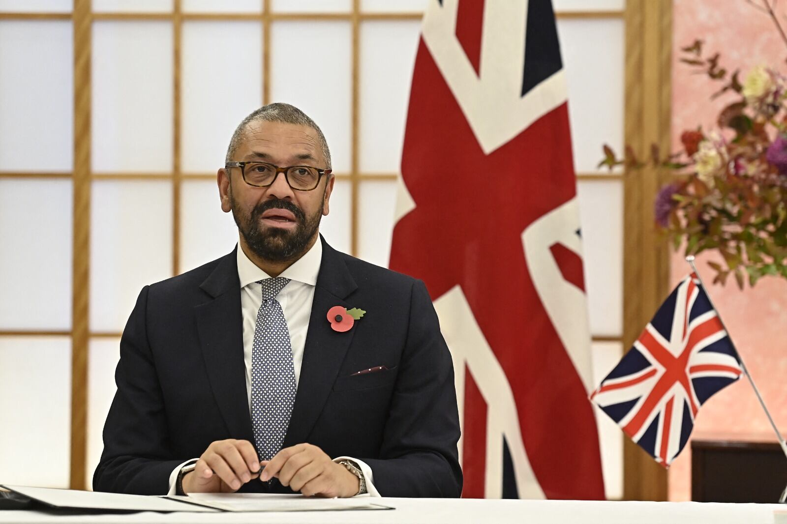 James Cleverly. 