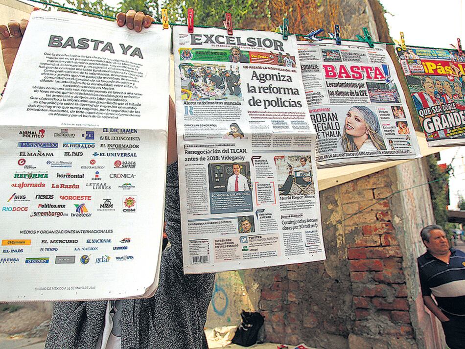 Medios mexicanos e internacionales condenaron la violencia contra los periodistas.