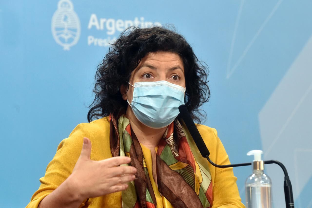 “Nunca estuvimos tan cerca de encontrar el alivio”, dijo Carla Vizzotti.