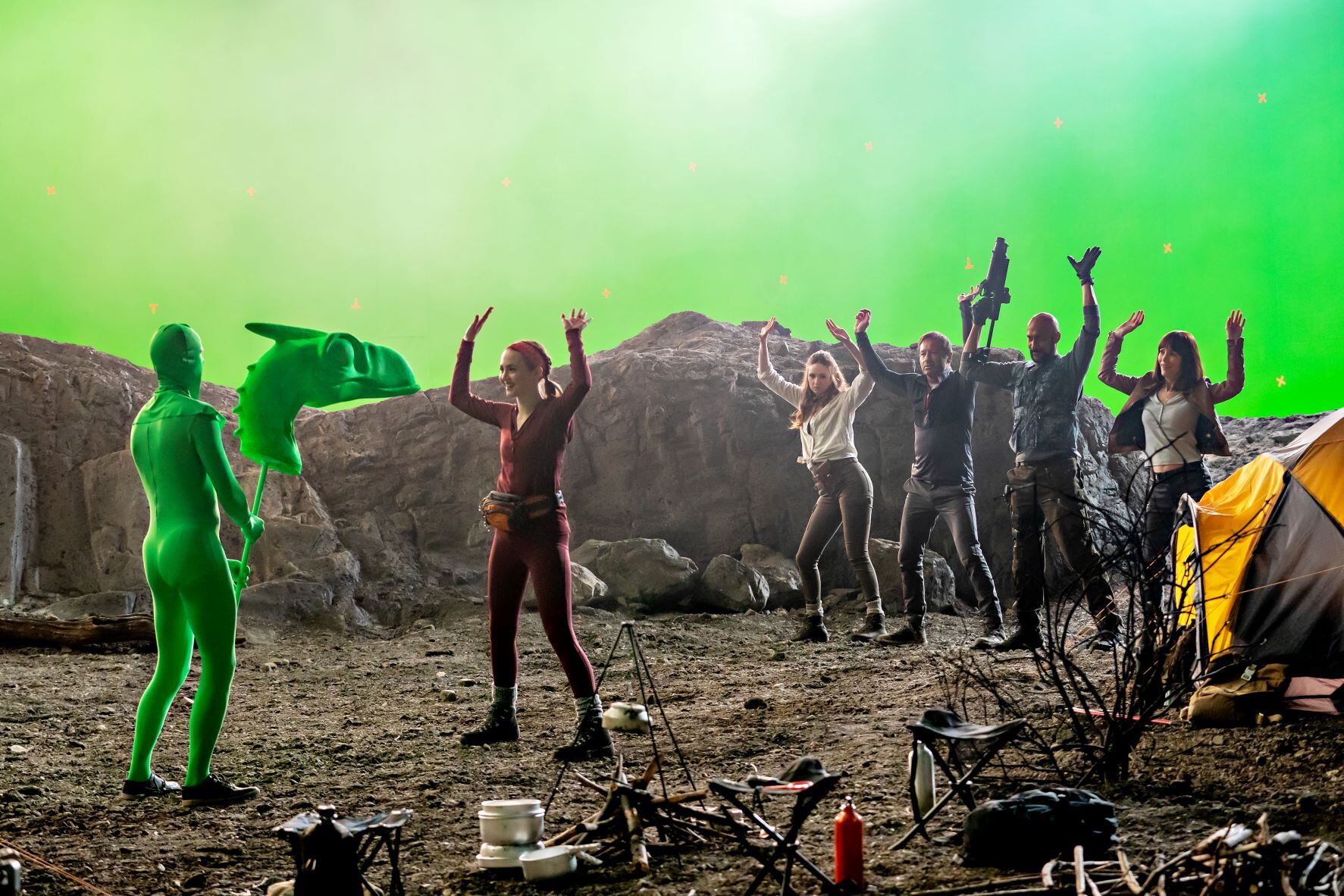 El rodaje en cuestión es la quinta secuela de un craso derivado de "Jurassic Park".