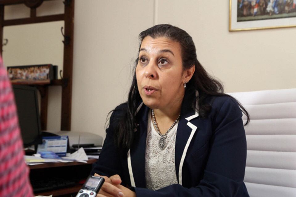 Claudia Catalin, de Mujeres por la Paridad.