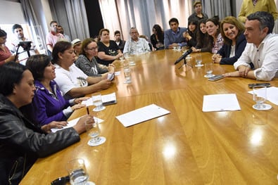 Fein y Paulón firmaron el convenio de cooperación.